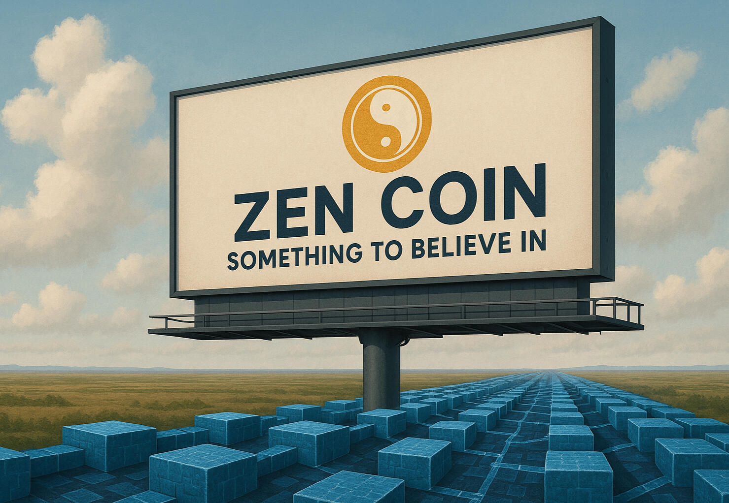 Zen Coin Billboard